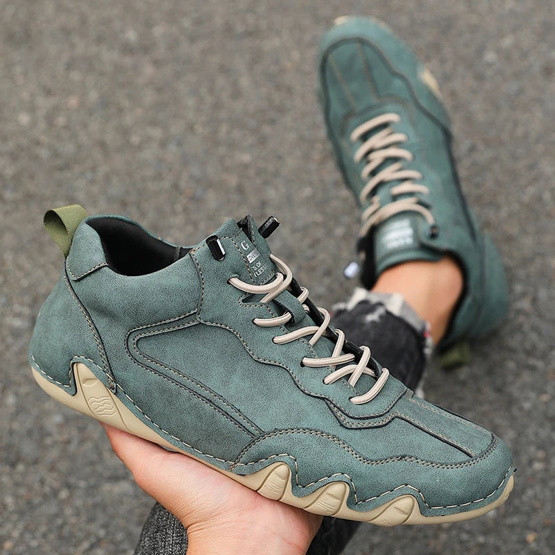 Men's Casual Shoes, Comfortable, High-end Leather, Fashionable, Casual, Loafers, Walking Sports Shoes, Facon Designer Shoes 2025