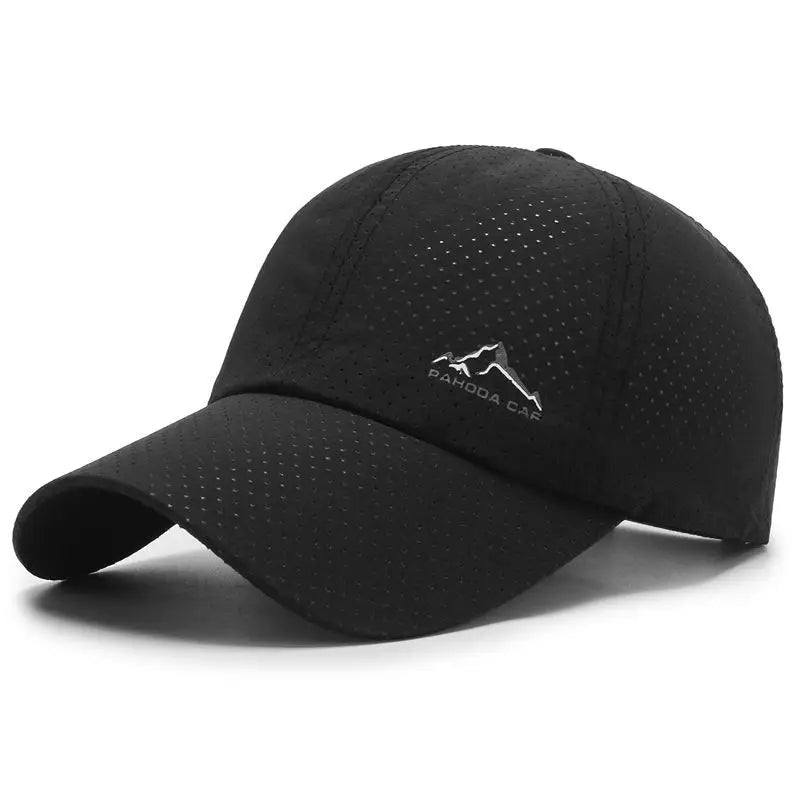 Ultra-Breathable Quick Dry Mesh Baseball Cap - Versatile Summer Sports Hat for Men & Women - Ideal for Outdoor Adventures
