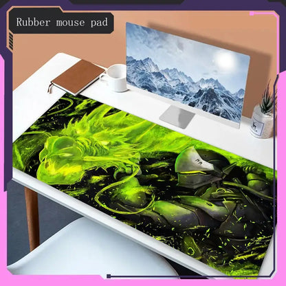 Hot selling items overwatch Mouse Pad Animation mouse pad game accessories desktop Hot selling mouse pad laptop game mouse pad