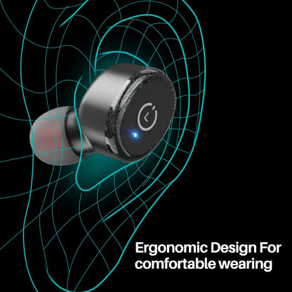 TOZO T10 Bluetooth 5.3 Earphones, Wireless Headphones, AI Enhanced Calling With Deep Bass, IPX8 Waterproof Earbuds, 45H Play