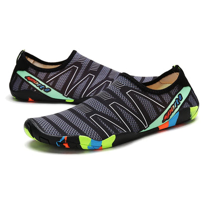 Aqua-schoenen, sneldrogende strand- en waterschoenen, unisex zwem-aquaslippers, barefoot-surfschoenen, Upstream-sneakers, lichte zomersokken voor buiten