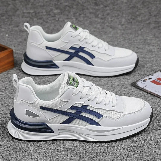 Heren sneakers, ademende casual schoenen, veterschoenen, sport- en hardloopschoenen voor heren, tennisschoenen, goedkope schoenen, uitverkoop, gratis verzending