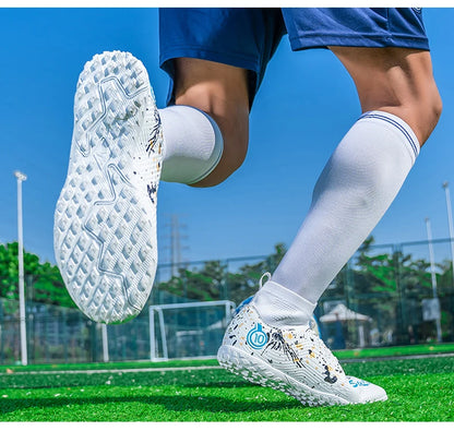 New Men Professional Soccer Shoes Non-slip Football Boots Unisex Breathable Futsal Sports New Cleats Drop Shipping Ultralight