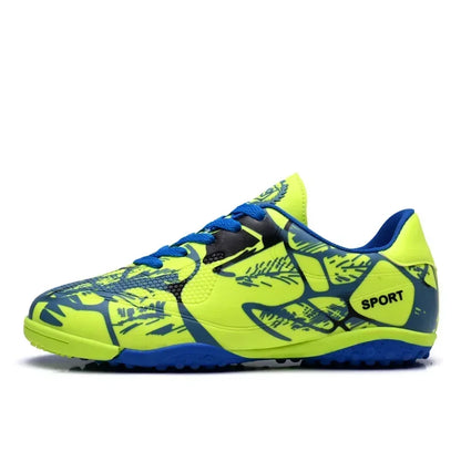 New Men Kids Soccer Shoes Cleats Ultralight Non-Slip Grass Adult Professional Football Boots Boys Training Shoes Drop Shipping