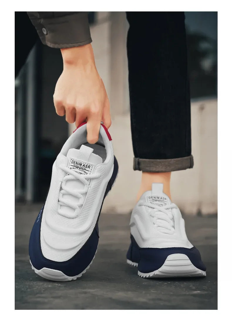 Sapatilhas de Caminhada e Corrida para Homem, Casuais, Leves, para Ténis, Desportivas, Respiráveis, Nova Moda, Tamanho Grande 47