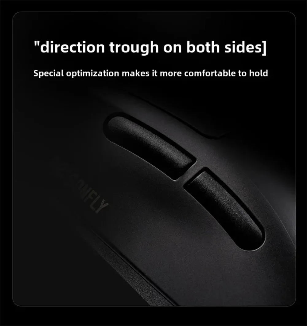 ATK Dragonfly A9 Wireless Bluetooth Mouse Gaming Ergonomic Design Fast Response PAW3950 Ultra 800mAh Lightweight 8KHz Esports