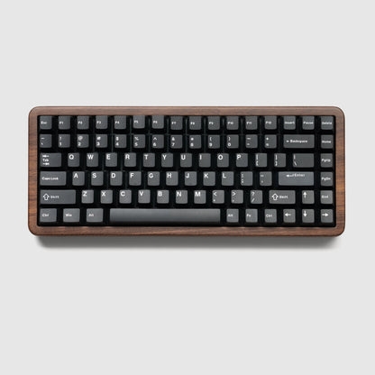 Womier WD75 QMK/VIA Gaming-Tastatur aus Holz, 8000mAh, kabellose mechanische Custom-RGB-Tastatur mit Tri-Mode und Hot-Swap-Funktion