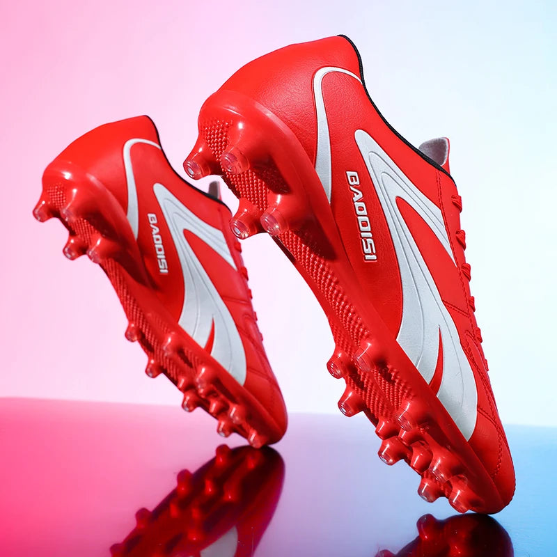 Men Soccer Shoes Breathable Football Boots Futsal Ultralight Professional Training Sneakers Unisex Grass Cleats Match Sport
