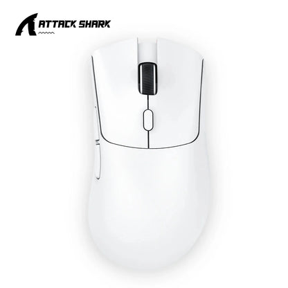 ATTACK SHARK R1 Bluetooth Mouse-Viral Mouse Reviewed by Influencers, Brand-direct authentic, PAW3311 sensor with 1K Hz for Gaming
