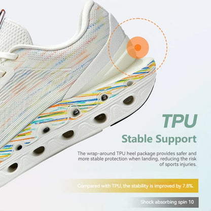 Xtep Reactive Coil 11.0 — męskie buty do biegania, letnie buty sportowe z amortyzacją wstrząsów i miękkim odbiciem, sneakersy 976219110026
