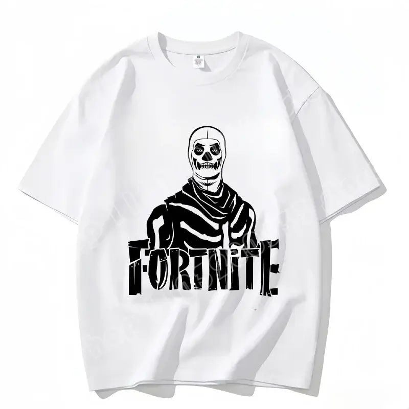 „Fortnite“ apvalios iškirptės marškinėliai, unisex suaugusiesiems, žaidimo šokių stiliaus, nauji, iš grynos medvilnės, trumpomis rankovėmis, puikiai tinka kasdienai ir atostogoms