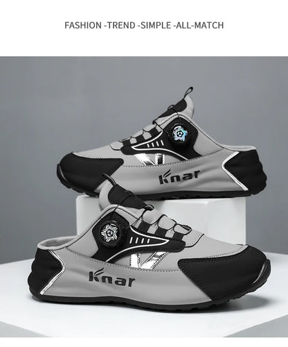 Brand protection 2026 new men's lightweight non-slip breathable wear-resistant running sports fashion versatile casual shoes