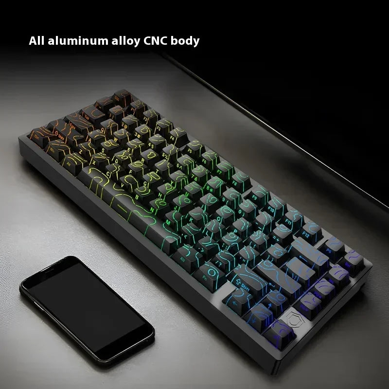 IROK MG75 Pro MG75 Max Aluminum Magnetic Gaming Computer Mechanical Keyboard 75% Rapid Trigger 8K RGB Hotswap Gamer Keyboard