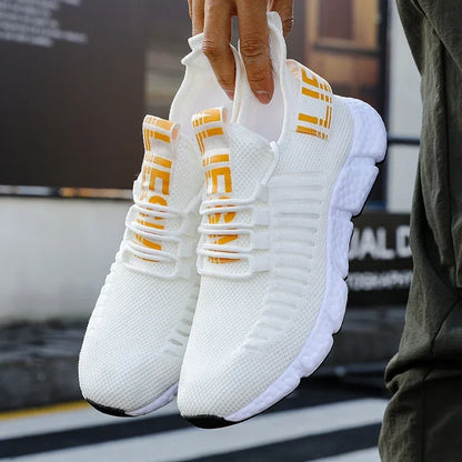 Summer Men's Sneakers Lightweight Breathable Mesh Outdoor Casual Shoes Fashionable Tennis Training Shoes Men's Shoes Free Shipping