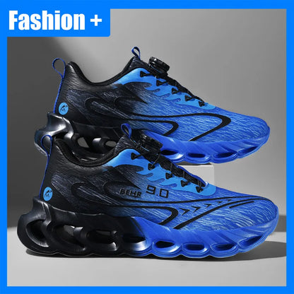Sneakers unisex leggere con suola morbida e ammortizzante, scarpe da corsa professionali per l’allenamento, nuove scarpe da corsa per l’outdoor con fibbia girevole