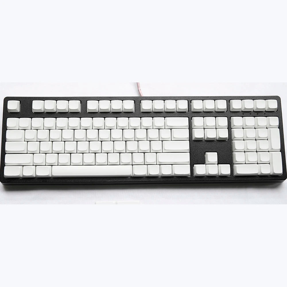 NPKC Blank XDA Keycaps Planck Preonic 61 75 87 108 Keyset Thick PBT Material for Cherry MX Mechanical Keyboard
