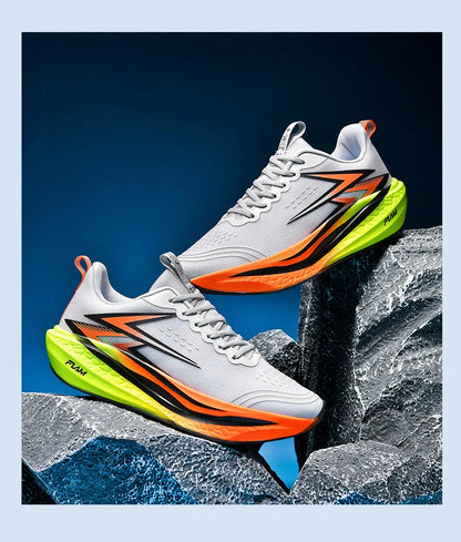 New Running Shoes Men Speciality Marathon Men's Sports Lightweight Carbon Board Women's Comfortable Athletic Nonskid Sneakers