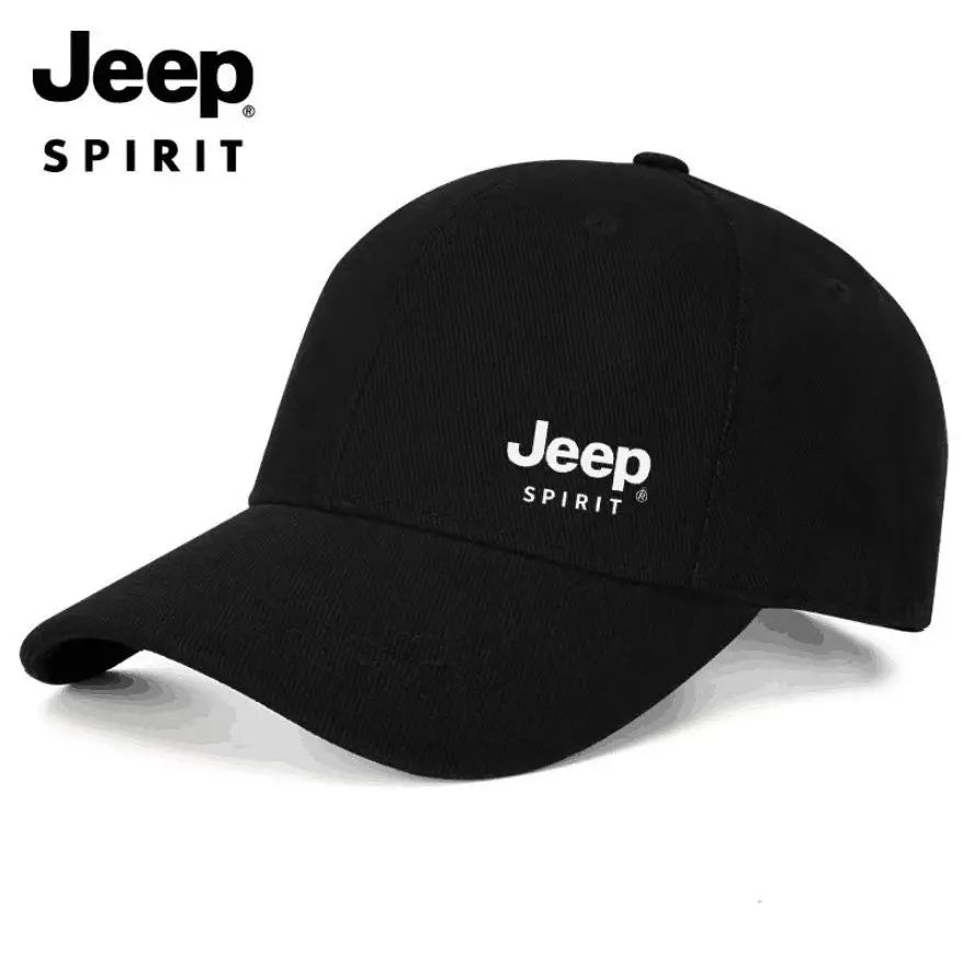 JEEP 2026 new style hats: Men's baseball cap, hardtop, all-season trendy baseball cap, versatile and trendy sun hat for both men