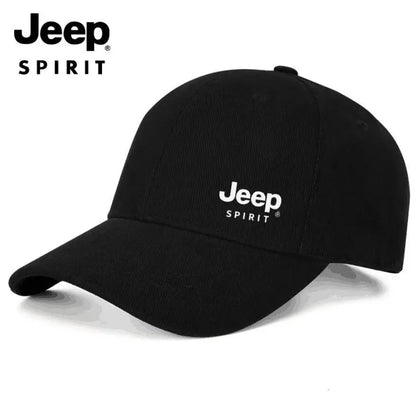 JEEP 2026 new style hats: Men's baseball cap, hardtop, all-season trendy baseball cap, versatile and trendy sun hat for both men
