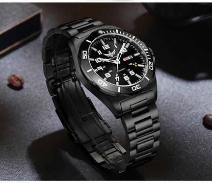 YELANG V1019 Men's Luminous Watch 44mm Mechanical Sapphire Miyota 8205 Automatic Movement 100m Waterproof Diver's Watch for Men
