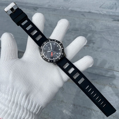 STEELFLIER Official SF793 Luxury GMT Mechanical Wristwatch Steel Bezel NH34 Movement Super Luminous 20Bar Waterproof Dive Watch