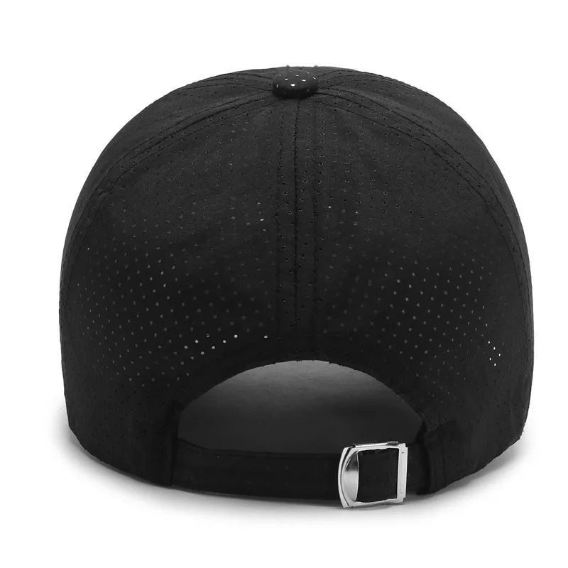 Ultra-Breathable Quick Dry Mesh Baseball Cap - Versatile Summer Sports Hat for Men & Women - Ideal for Outdoor Adventures
