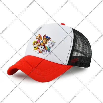 Paw Patrol Baseball Cap Skye Chase Cartoon Anime Pattern Printed Hat Unisex Caps Summer Fashion Sun Hats Birthday Party Gifts