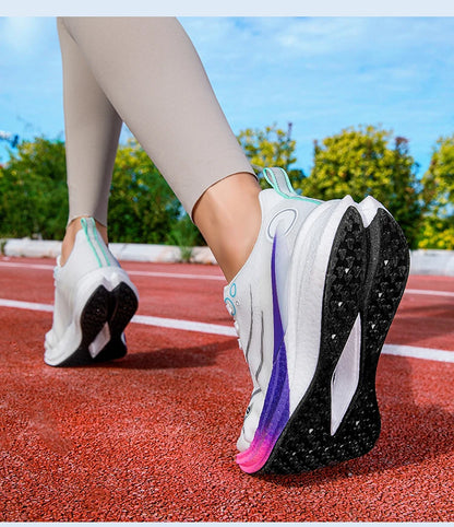 Pánské a dámské profesionální běžecké boty Carbon Board pro maraton s tlumení nárazů, ultralehké, stabilní a s dobrou oporou – sportovní obuv