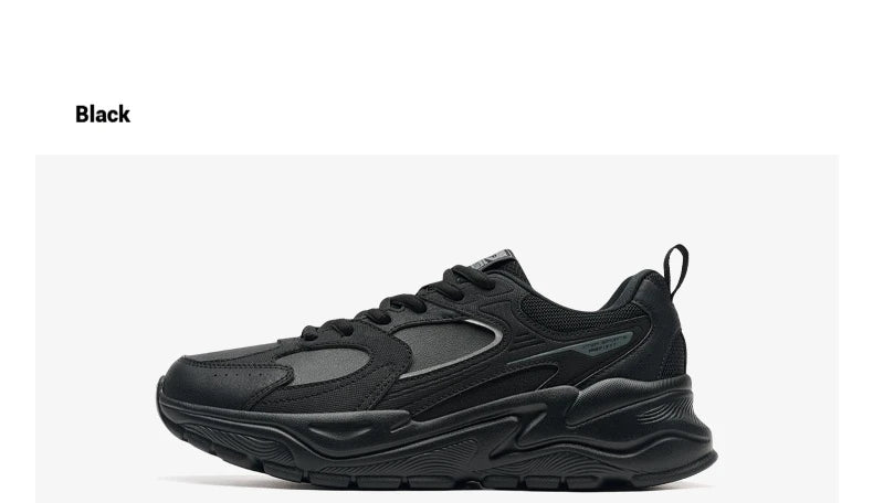 Xtep Men's Casual Shoes Winter Street Style Cushion Lightweight Wear-Resistant Breathable Walking Sneakers 875419320005