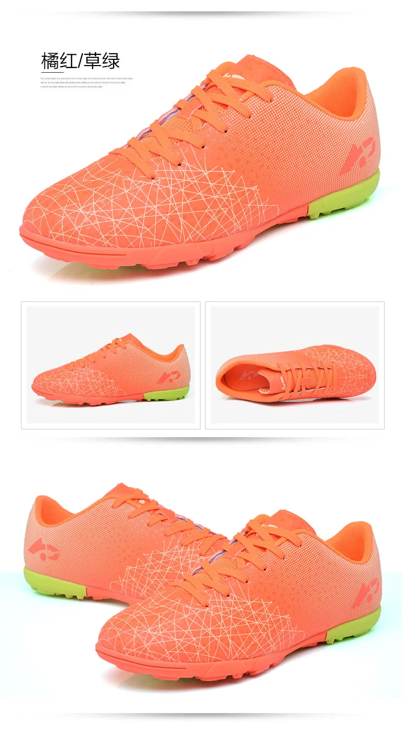 Hot Selling Youth Professional Long Nail Soccer Shoes Men's Broken Nail Football Shoes Children's Student Training Shoes