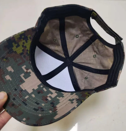 South Korean Granite Pattern Five-color Digital Camouflage Baseball Hat Man Cap