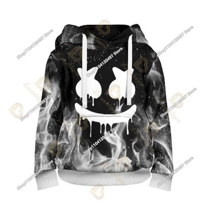 Children Battle Royals Hoodie Fortnite Boys Girls Cartoon Printed Pullovers Kids Sweatshirt Harajuku Streetwear Spring Winter