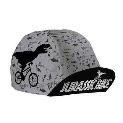 SweetMatt Classic Retro Pizza Dinosaur Bulldog Green White Red  Polyester Bicycle Men's Caps Quick Dry Cycling Sports Balaclava