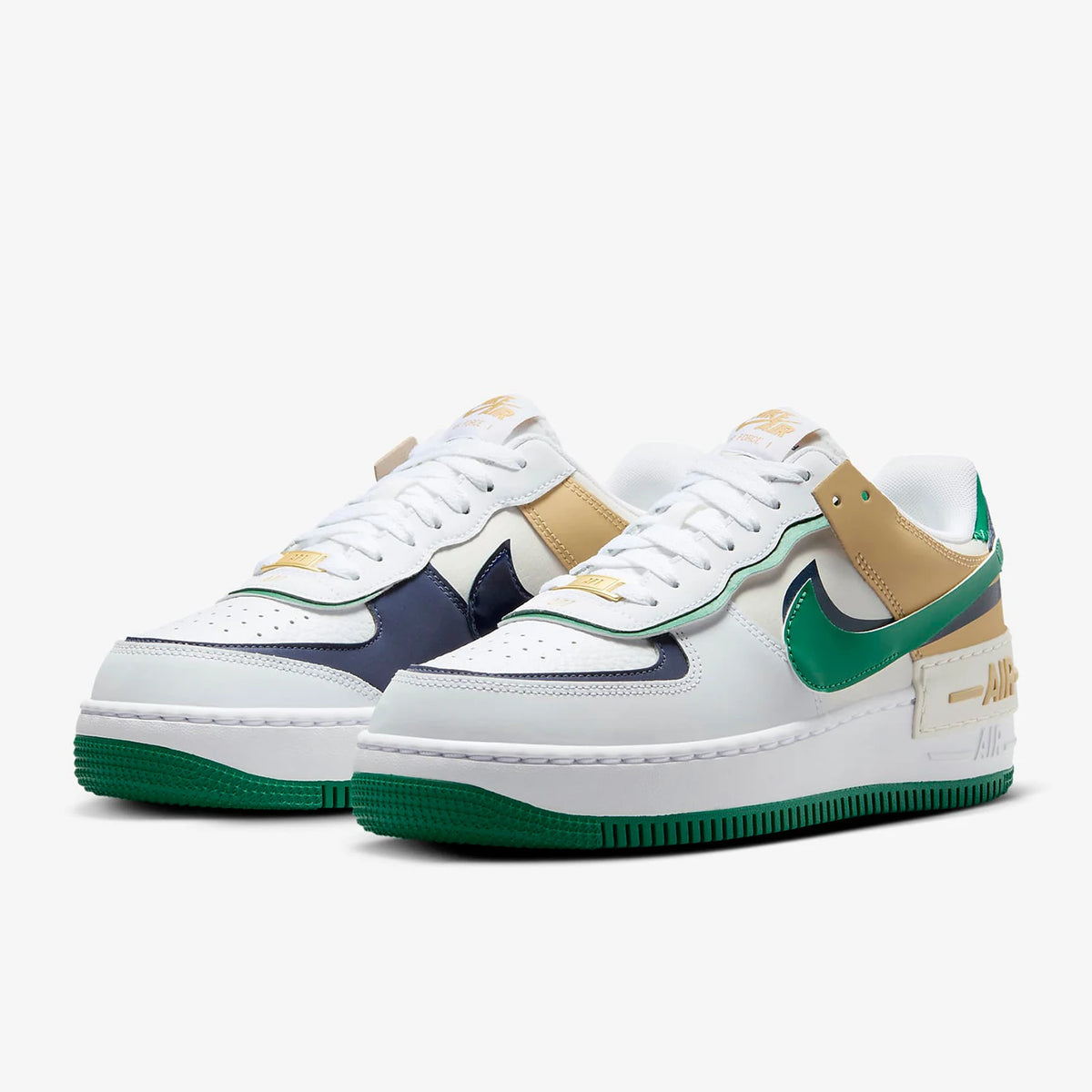 Nike genuine AF1 Shadow women's thick soled wear-resistant casual sports shoes DZ1847-102