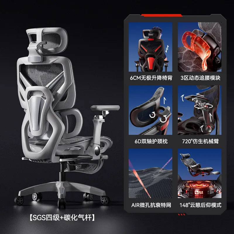 Ergonomic Gaming Chair Pink Purple Office Chair with Adjustable Height, Swivel Computer Chair with Armrests, Comfortable Executive Desk Chair