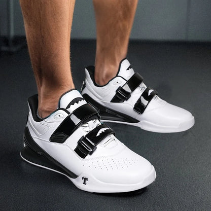 Scarpe professionali da sollevamento pesi, comode scarpe da squat indoor, scarpe sportive resistenti antiscivolo per sollevamento pesi e stacco duro