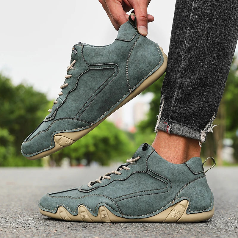 Men's Casual Shoes, Comfortable, High-end Leather, Fashionable, Casual, Loafers, Walking Sports Shoes, Facon Designer Shoes 2025