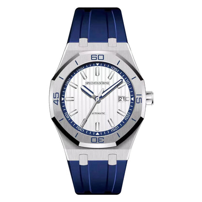 New Luxury Specht & Söhne Automatic Mechanical Watches Japan 8215 Movt Stainless Steel Watch Sapphire Crystal Waterproof 40MM