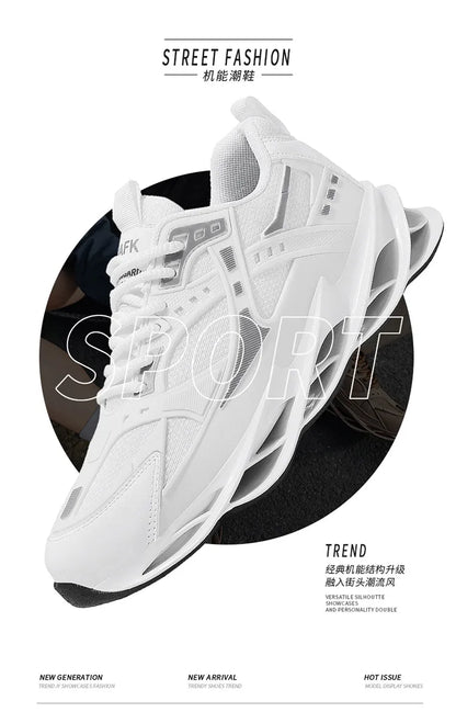Men's Casual Sneakers, Luxury Trainer Shoes, Breathable Race Running Shoes, Fashion Loafers for Men.Shoes