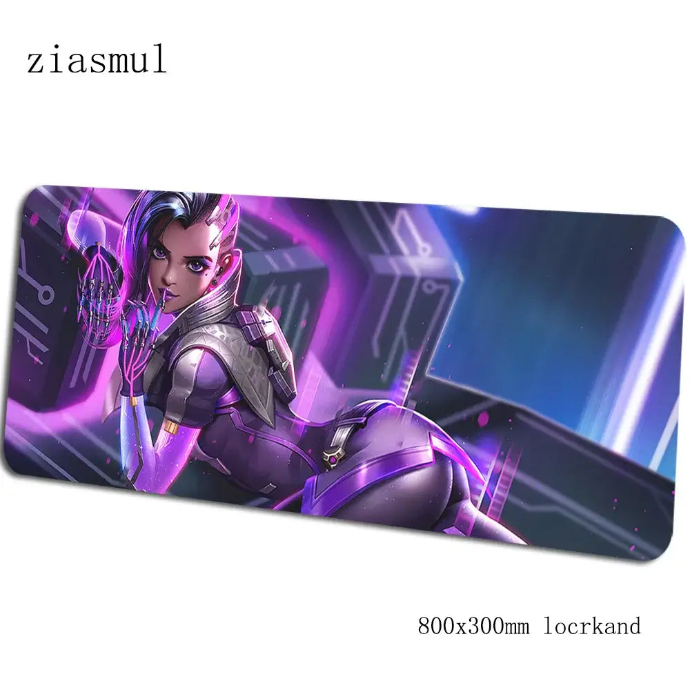 overwatch mouse pad gamer Aestheticism 800x300x3mm notbook mouse mat gaming mousepad Cartoon pad mouse PC desk padmouse mats