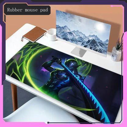 Hot selling items overwatch Mouse Pad Animation mouse pad game accessories desktop Hot selling mouse pad laptop game mouse pad