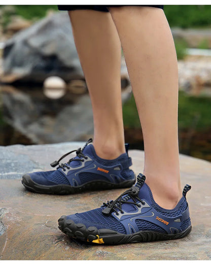 Vandsandaler til mænd, trekking- og vandresko, dræningssko, strandsandaler, hurtigtørrende svømmesandaler, barfodsandaler, dykker-, fiske- og surfesko, sneakers