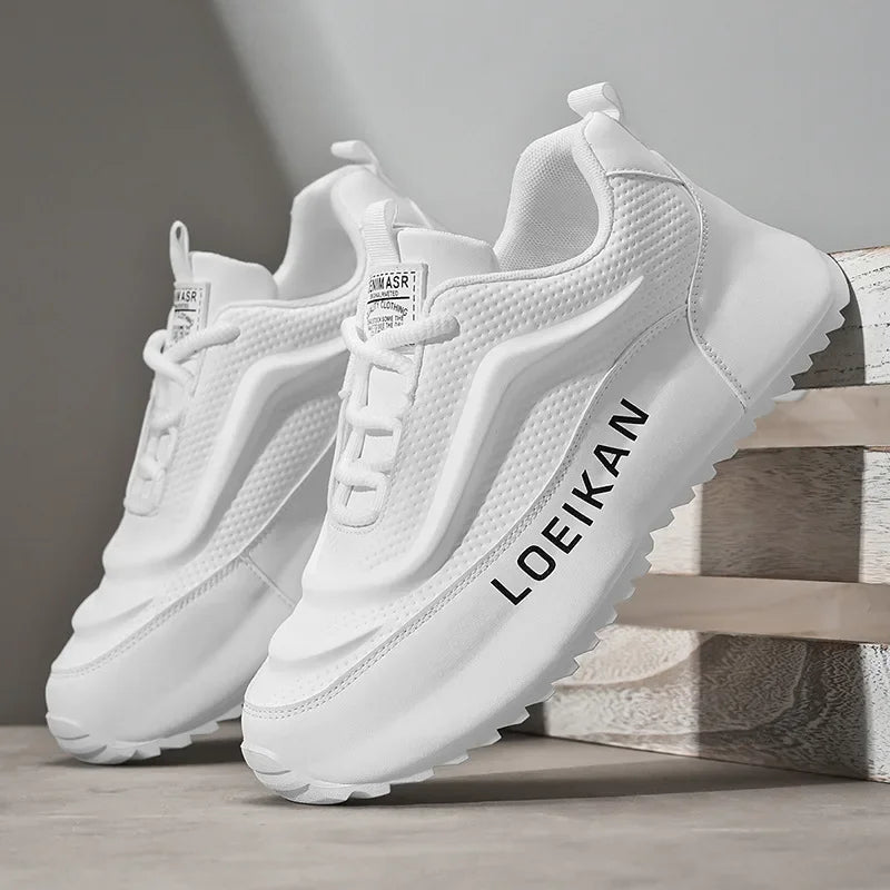 Sapatilhas de Caminhada e Corrida para Homem, Casuais, Leves, para Ténis, Desportivas, Respiráveis, Nova Moda, Tamanho Grande 47