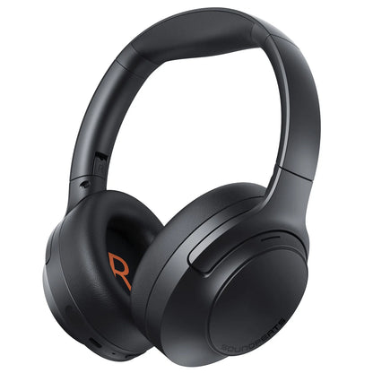 SoundPEATS Cove Pro Bluetooth 6.0 Headphones with 56dB ANC, Hi-Res LDAC Audio, 95H Battery, AI Noise Cancelling Wireless Headset
