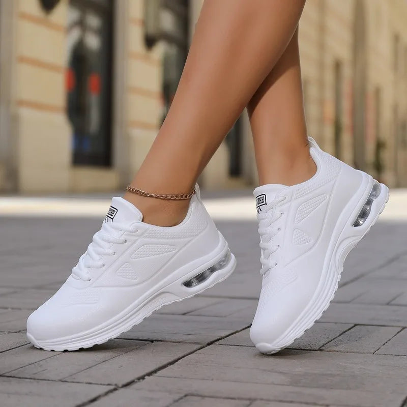 2026 New Summer Trendy Womens Sports Shoes Lightweight and Flexible Shock-absorbing Running Shoes Daily Outdoor Walking Shoes
