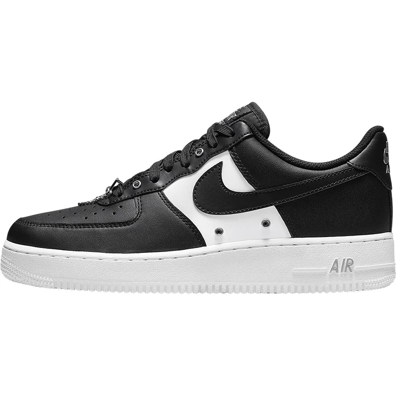 Nike officiella äkta Air Force 1 07 PRM patchwork-sneakers för herr DA8571-001