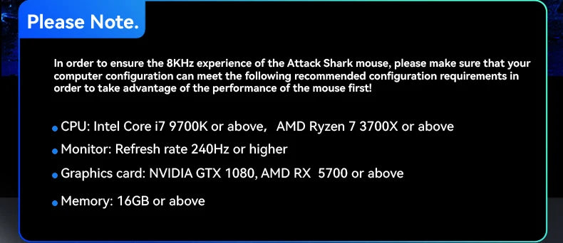 ATTACK SHARK X3/X3PRO 4K/8K trådlös gamingmus, 26K DPI, tri-mode (trådbunden/2.4GHz/BT5.2), lätt, PAW3395-sensor för gamers