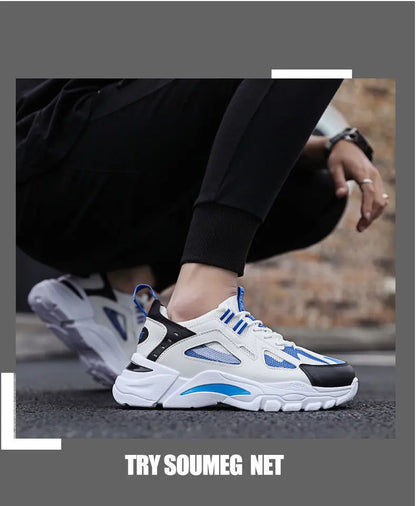 Nuove scarpe casual da uomo per l’outdoor, scarpe sportive alla moda, leggere, comode e traspiranti