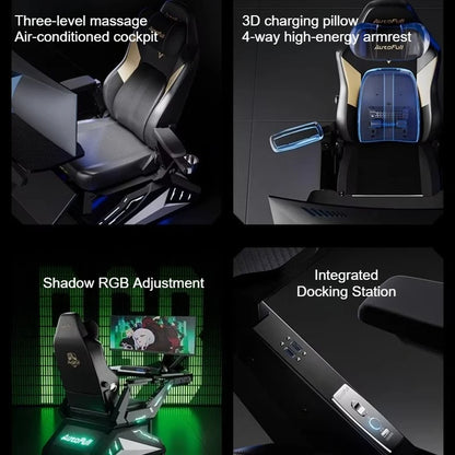 Gaming Office Ergonomic Chair E-sports Pod E-sports Warehouse Cockpit Space Cabin Desk Computer Armchair Ergonomic Chairs