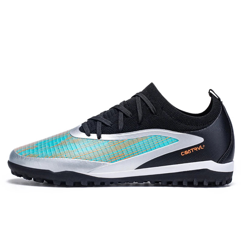 Men Soccer Cleats Breathable Lightweight Football Boots Anti-Slip Training Shoes Outdoor Sport Sneakers
